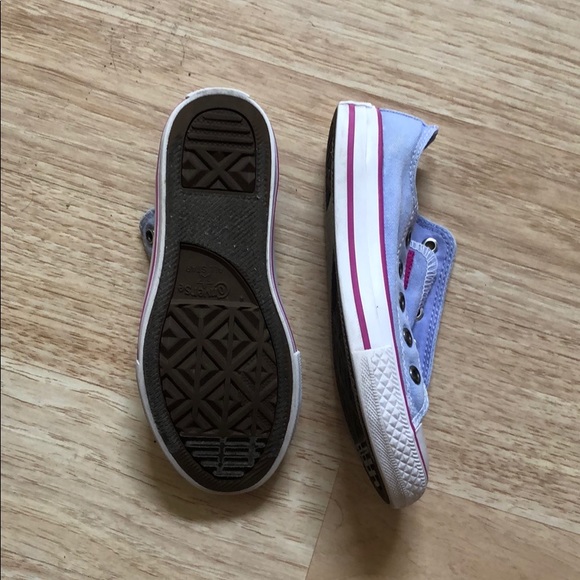 Kids Lilac converse 💜 - Picture 2 of 3